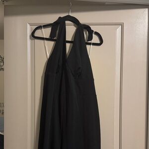 Chic Black Halter Jumpsuit